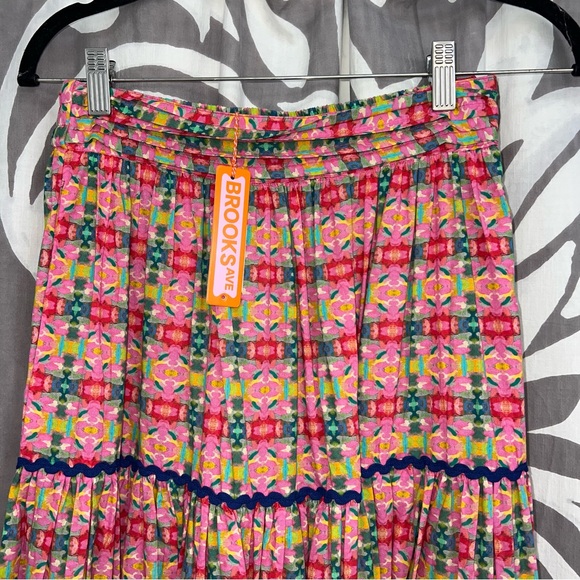 NWT Brooks Avenue Moroccan Maxi Skirt - Picture 3 of 7